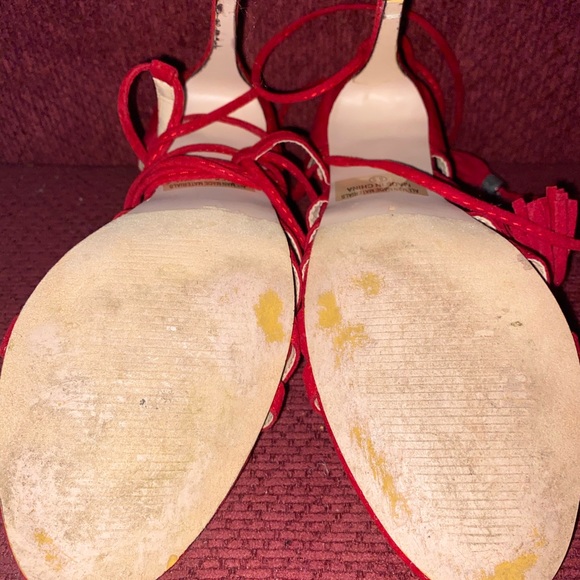 Chase & Chloe Strap-Up heels 👠❤️ - Picture 3 of 4